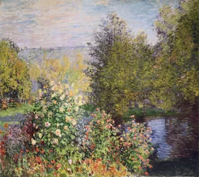 A Corner of the Garden at Montgeron, 1876-7